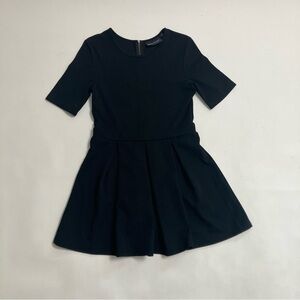 MINKPINK black textured babydoll dress